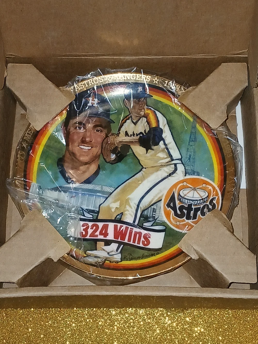 1993 HAMILTON MINT NOLAN RYAN COLLECTOR PLATE LOT